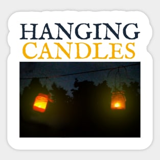 Hanging candles Sticker